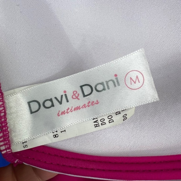 •DAVI & DANI•| Bright Pink One Piece Bathing Suit - Picture 9 of 13